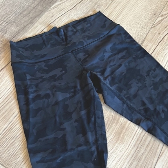 Lululemon Wunder Under High-Rise Tights - Heritage 365 Camo Deep Coal - Size 12 - Picture 4 of 8